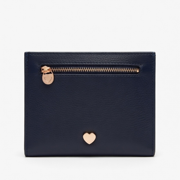 Boarding Pass Travel Wallet - Light Lavender Pattern with Rose Gold Accents - Picture 7 of 10